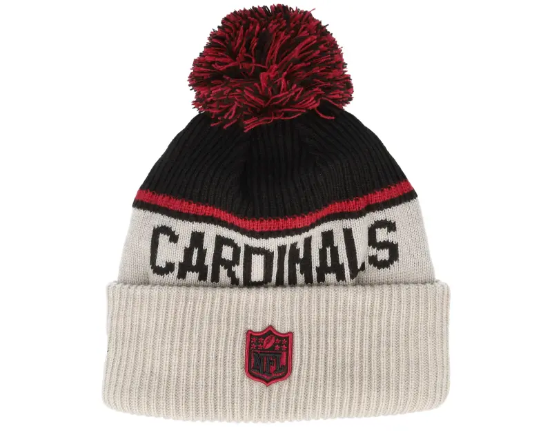 New Era Arizona Cardinals NFL24 Sideline His Sportknit Stone/Black Pom online
