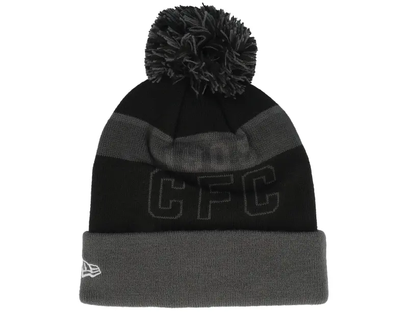 New Era Chelsea Sport Beanie Black/Grey Pom online