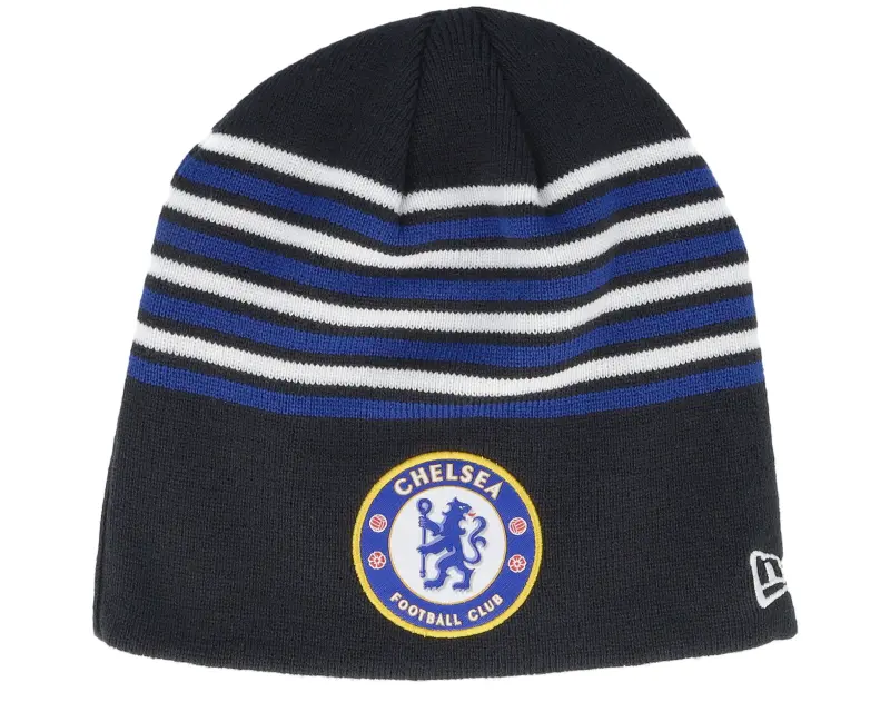 New Era Chelsea Stripe Skull Navy Beanie online
