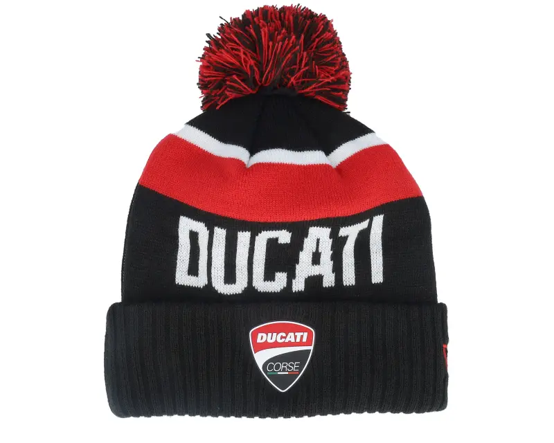 New Era Ducati Sport Beanie Black Pom online