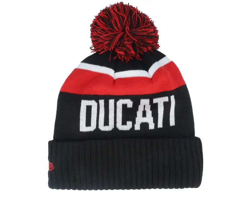New Era Ducati Sport Beanie Black Pom online