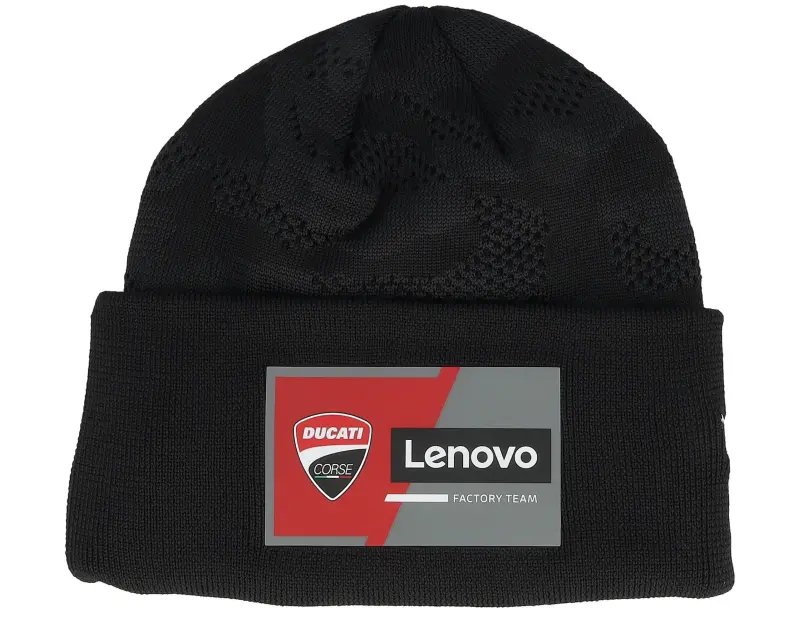 New Era Ducati Team Wide Knit Black Cuff online