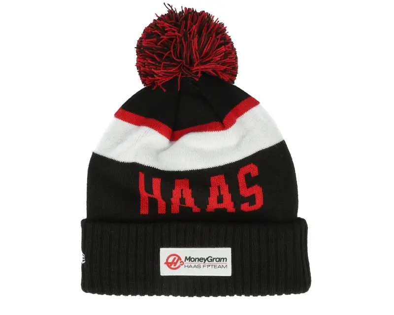 New Era Haas F1 25 Sport Beanie Black Cuff online