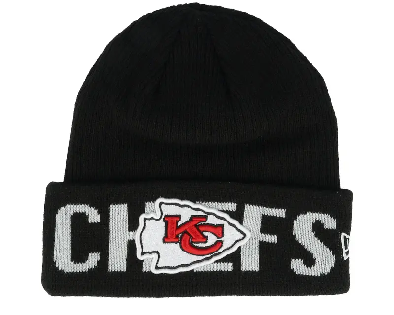 New Era Kansas City Chiefs Wordmark Black Cuff online