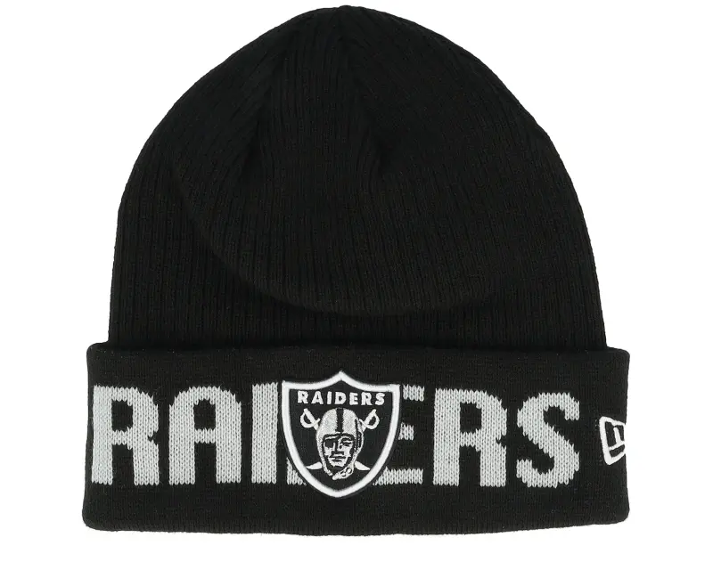 New Era Las Vegas Raiders Wordmark Black Cuff online