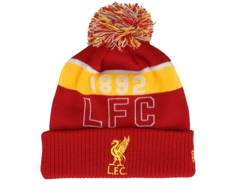 New Era Liverpool Sport Beanie Scarlet/Yellow Cuff online