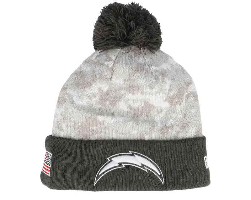 New Era Los Angeles Chargers Nfl24 Salute To Service Camo/Graphite Pom online