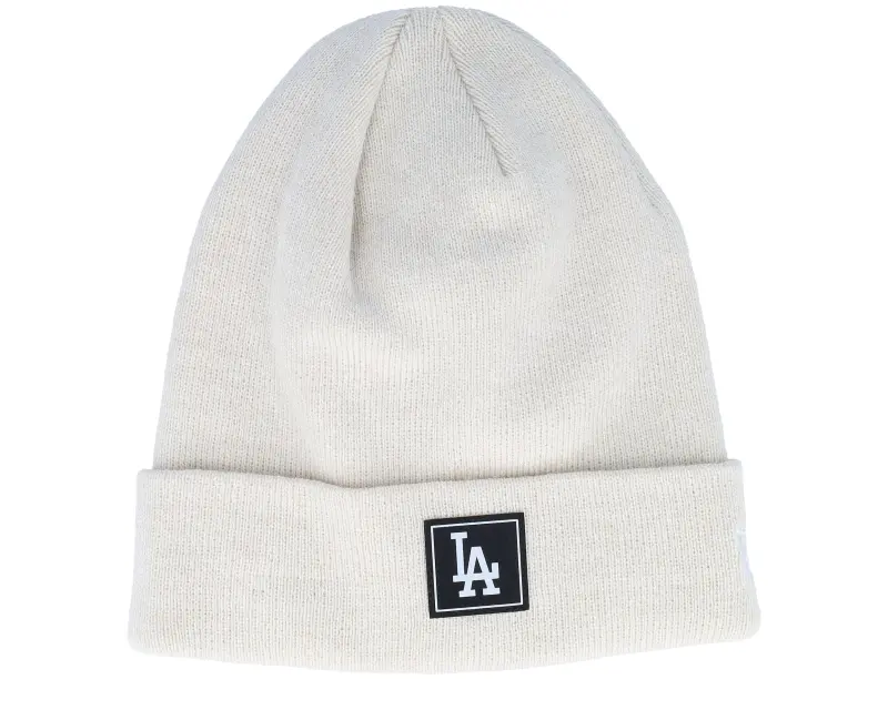New Era Los Angeles Dodgers Team Beanie Horn/Black Cuff online