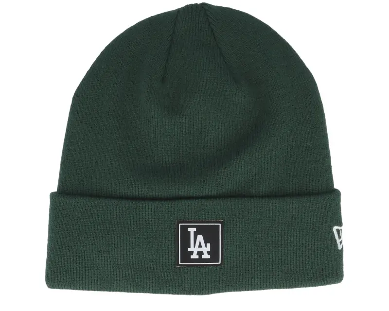 New Era Los Angeles Dodgers Team Patch Dark Green Cuff online