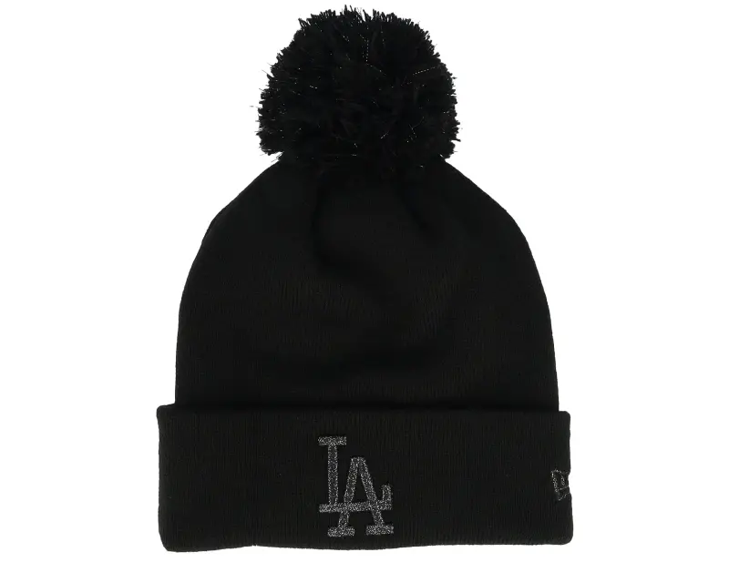 New Era Los Angeles Dodgers Womens Bobble Metallic/Black Pom online