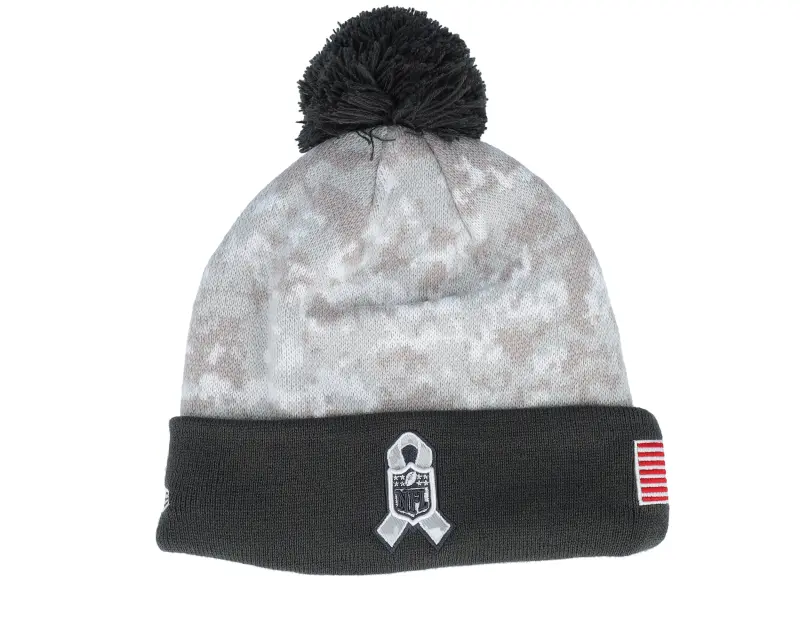 New Era Los Angeles Rams Nfl24 Salute To Service Camo/Graphite Pom online