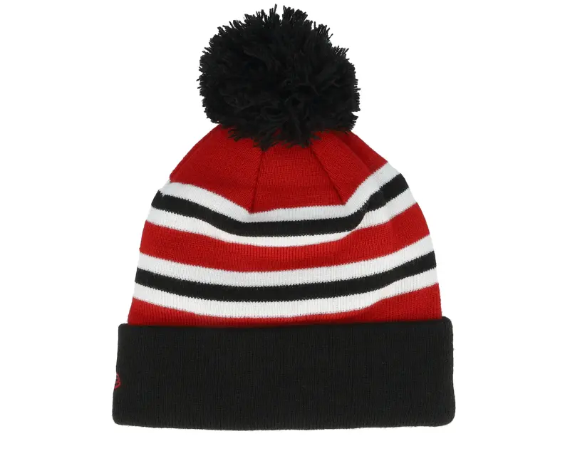 New Era Manchester United Bar Stripe Red/Black Pom online