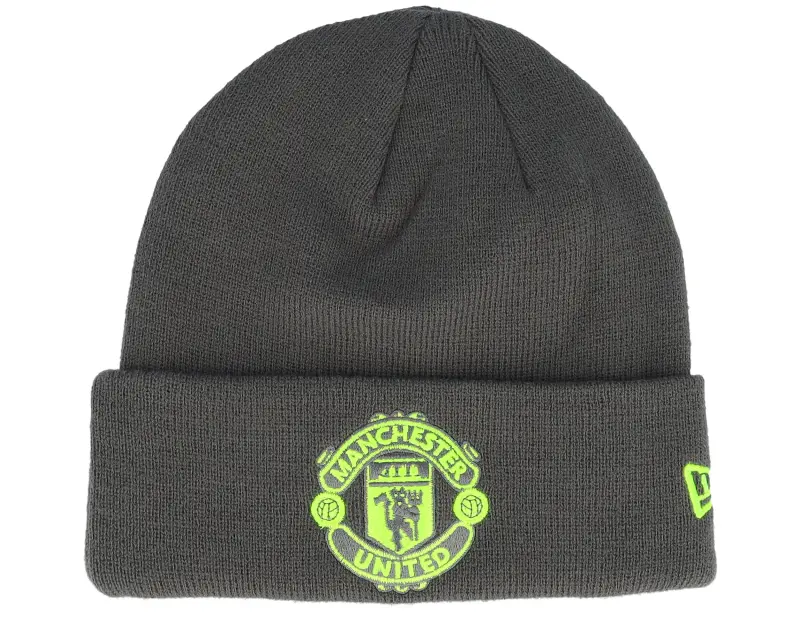 New Era Manchester United Seasonal Grey/Green Cuff online