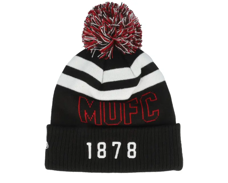 New Era Manchester United Sport Black/White/Red Pom online