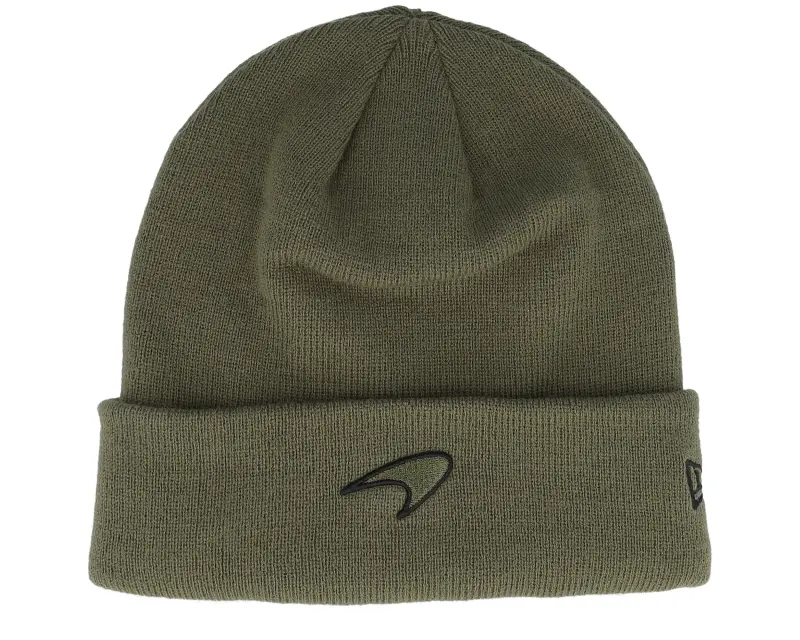 New Era McLaren Seasonal Beanie Olive Cuff online