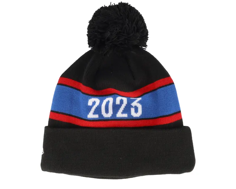 New Era NBA Paris Game Logo Beanie Black Pom online