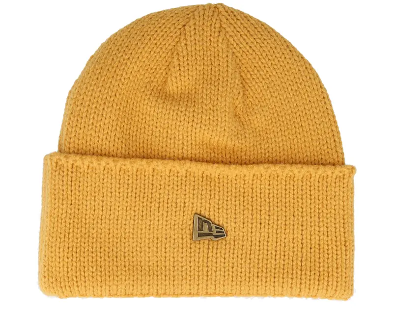 New Era Ne Wide Beanie Yellow Cuff online