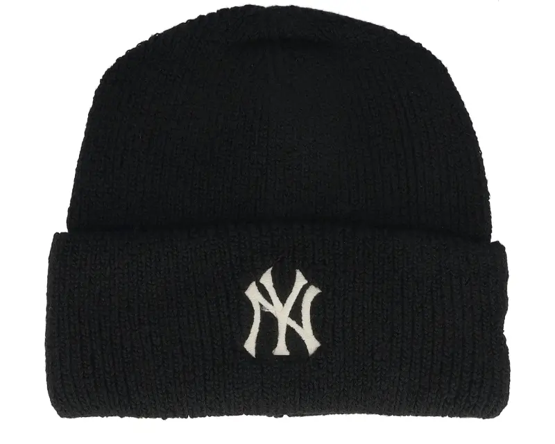 New Era New York Yankees Foundational Black Cuff Knit online