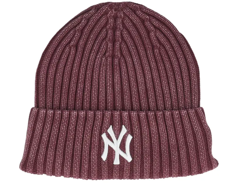 New Era New York Yankees MLB Washed Dark Red Cuff online