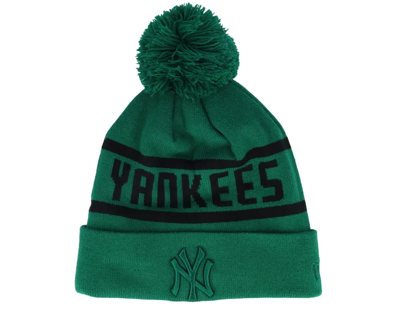 New Era New York Yankees Tonal Jake Beanie Green Pom online