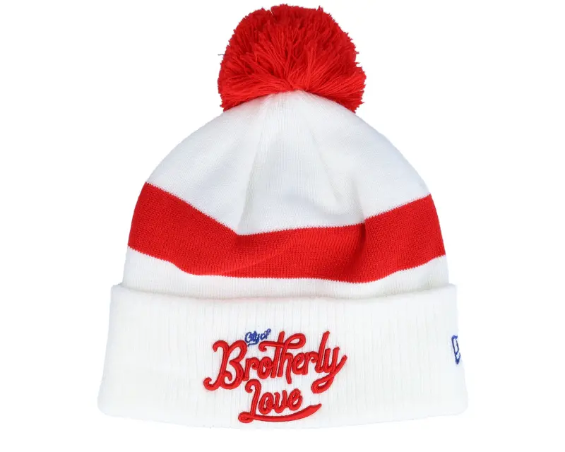 New Era Philadelphia 76ers Knit NBA City Edition 22 White Pom online