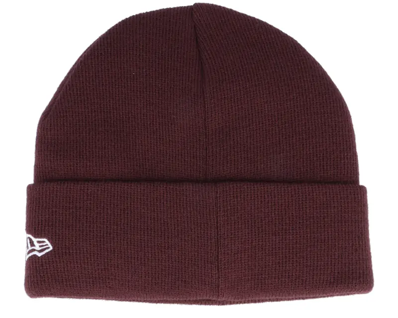 New Era Pop Short Knit Maroon Cuff online