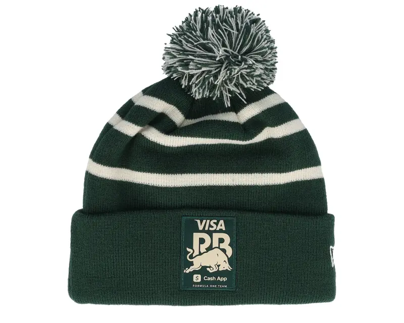 New Era RB F1 25 Sport Beanie Dark Green Pom online