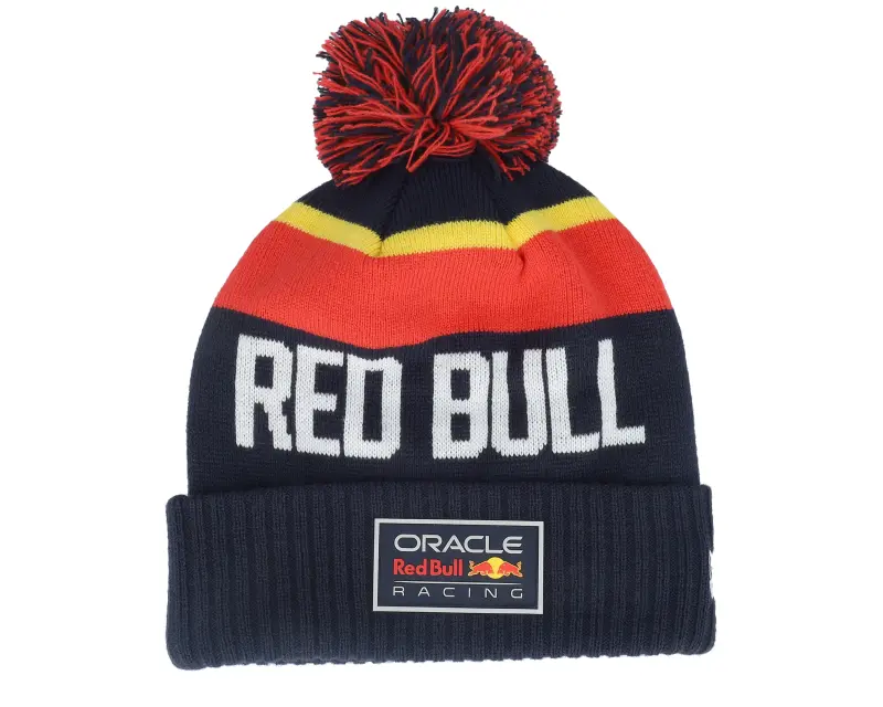 New Era Red Bull F1 25 Wordmark Cuff Knit Navy Pom online