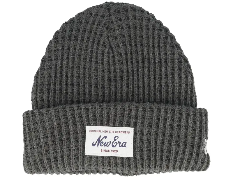 New Era Short Beanie Waffle Grey Cuff online