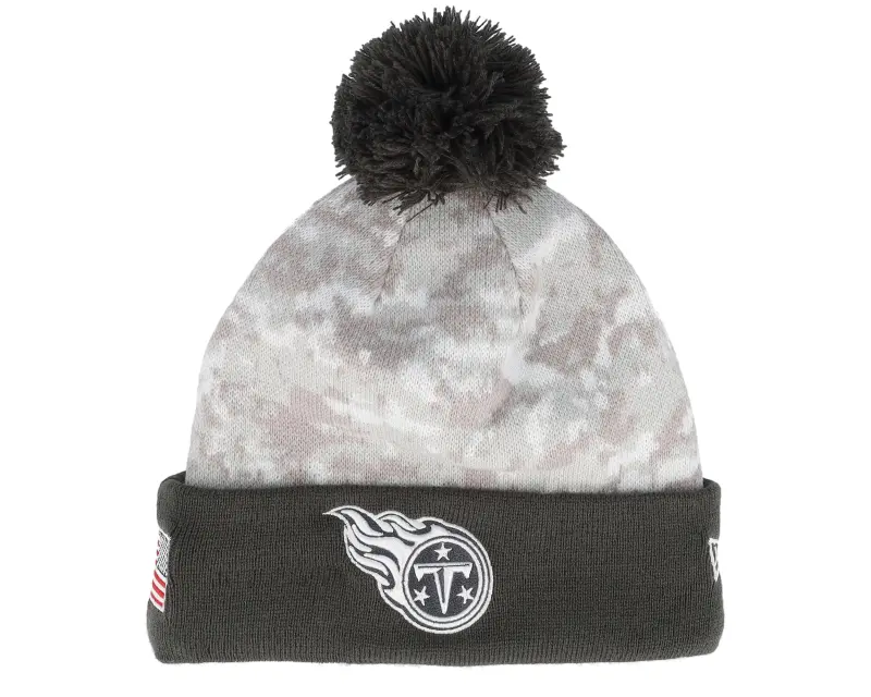 New Era Tennessee Titans Nfl24 Salute To Service Camo/Graphite Pom online