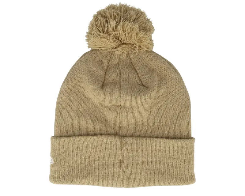New Era Tottenham Hotspur Boucle Cuff Beanie Khaki Pom online