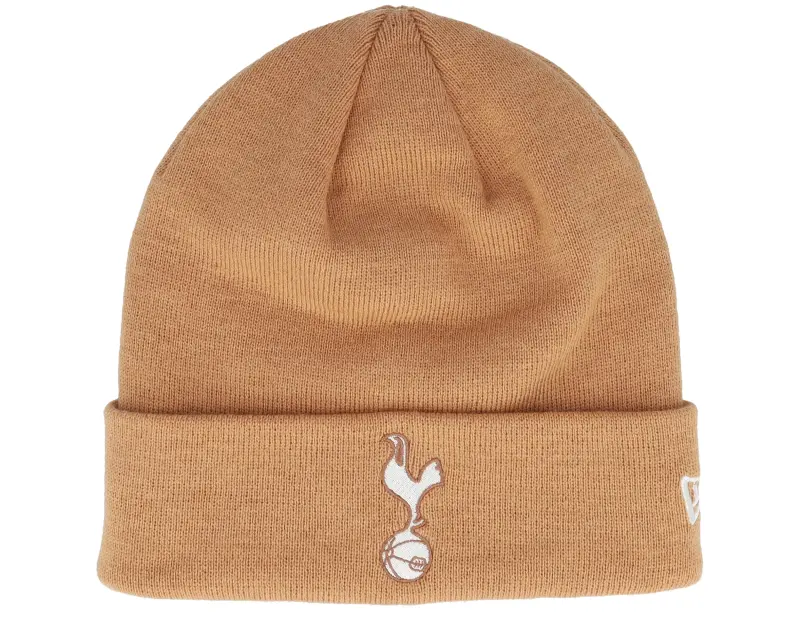 New Era Tottenham Hotspur Seasonal Beanie Dark Sand Cuff online
