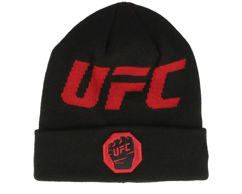 New Era UFC Core Beanie Black/Scarlet Cuff online
