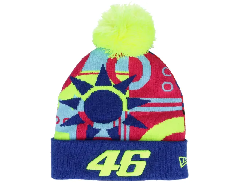New Era VR46 Vale Fanwear Navy/Neon Pom online