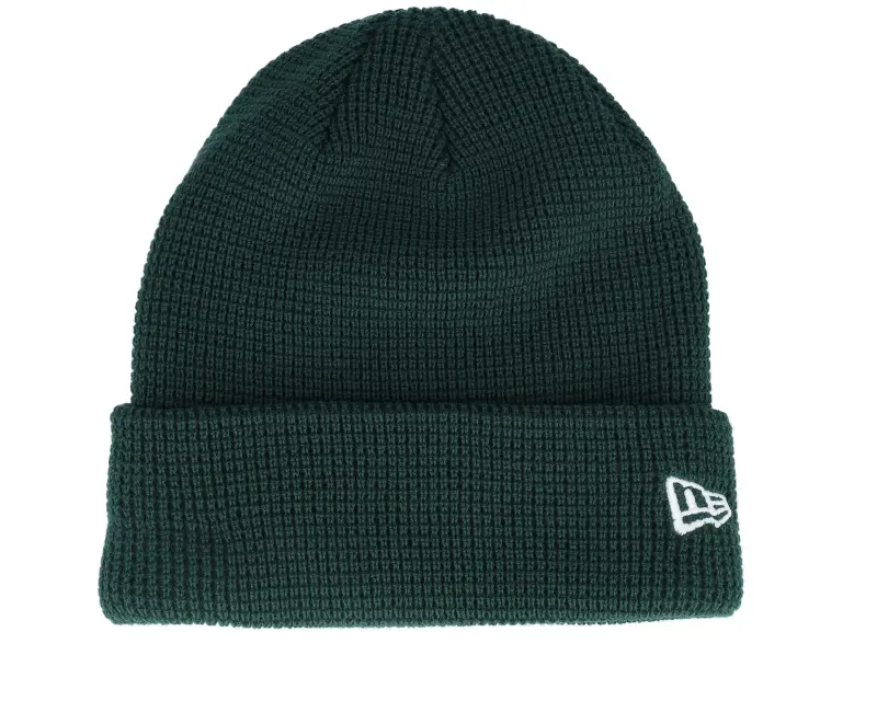 New Era Waffle Knit Dark Green Cuff online