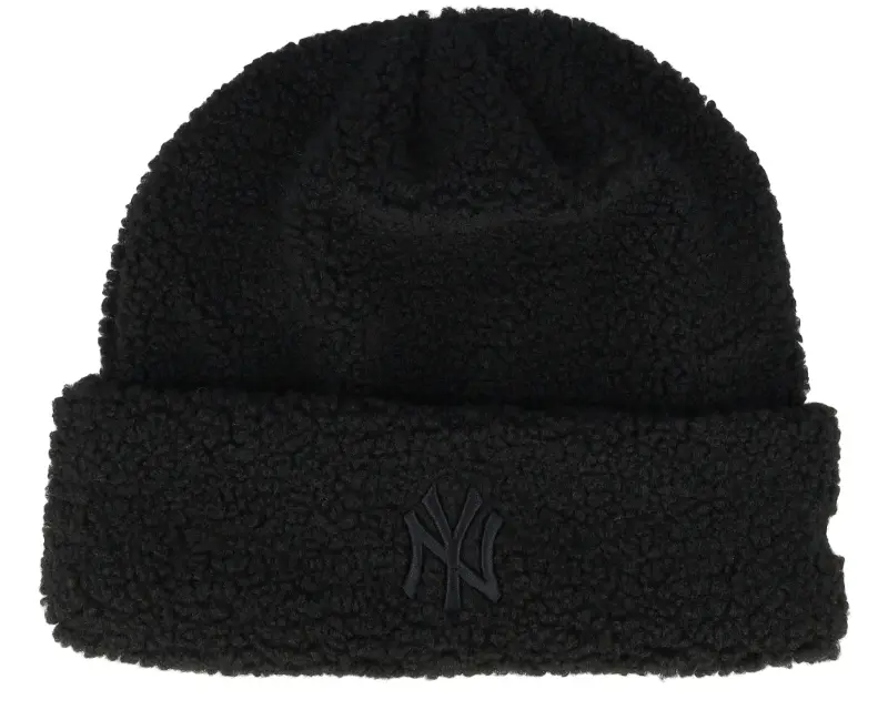 New Era Womens Borg Beanie Black Cuff online