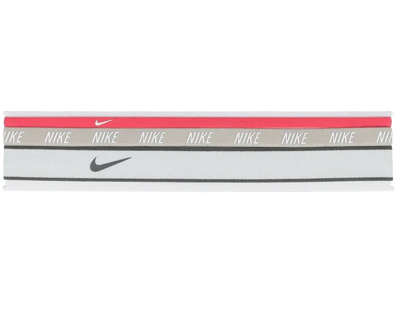 Nike 3 pack Mixed Pink/Light Iron Ore/White Headbands online
