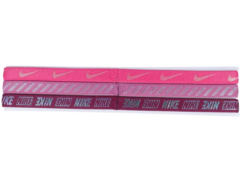 Nike 3-Pack W 3.0 Metallic Pink Headbands online