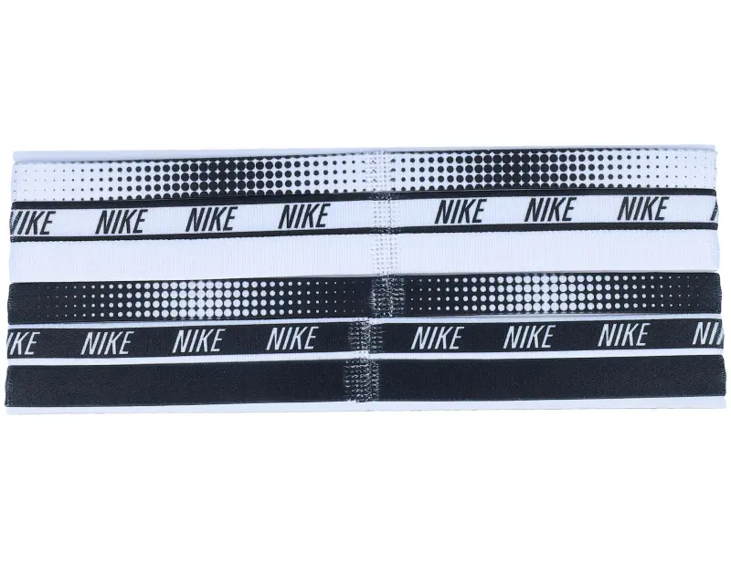 Nike 6-Pack Print Ass White/White/Black Headbands online
