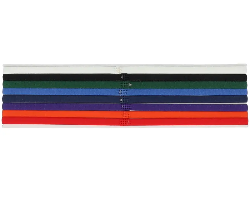 Nike 8 Pack Nike Skinny White/Black/Green Hairbands online