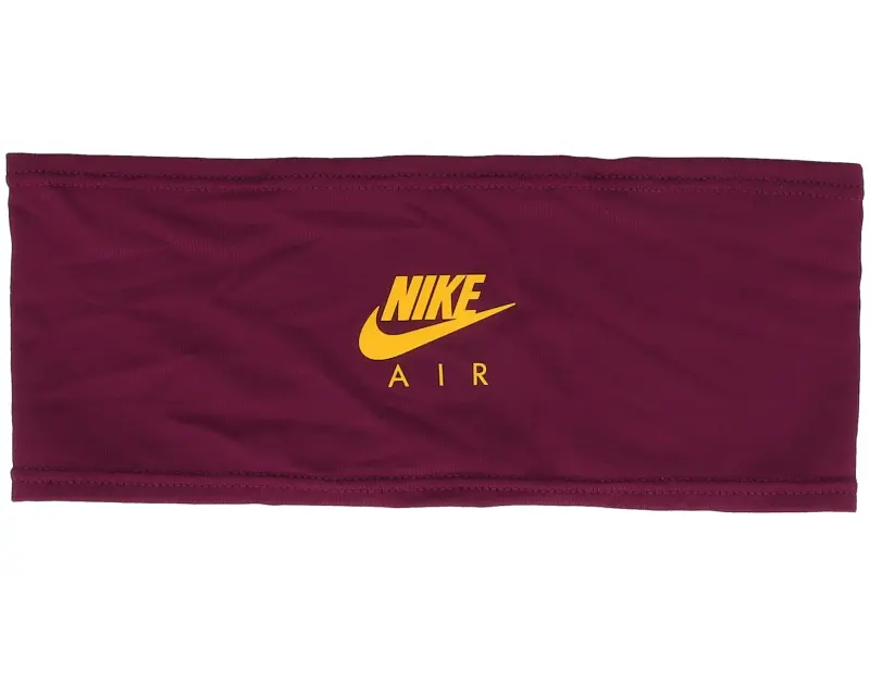 Nike Dri-fit Swoosh 2.0 Air Sangria/Gold Headband online