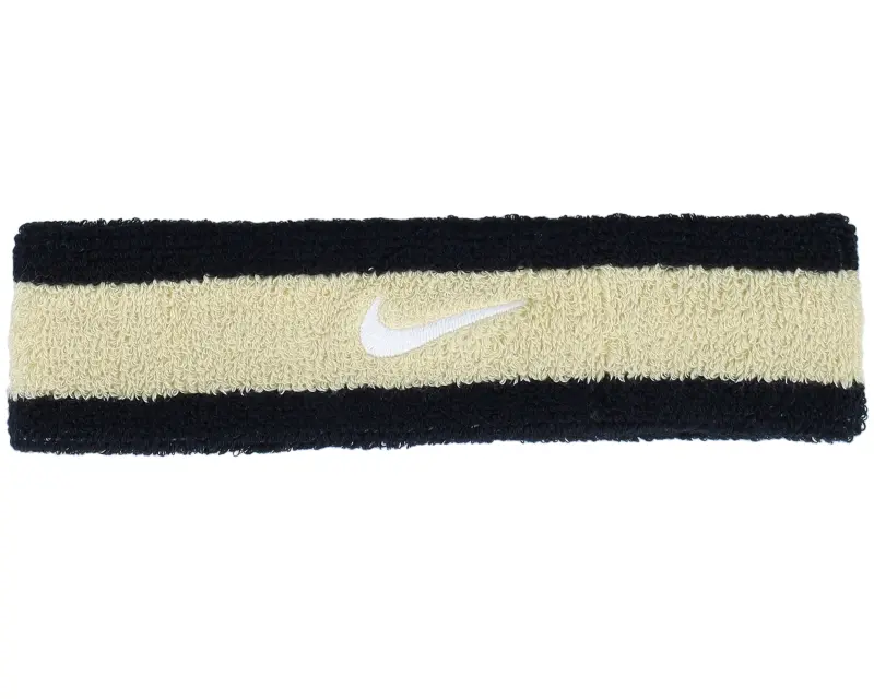 Nike Swoosh Headband 055 Black/Team Gold/White Headband online