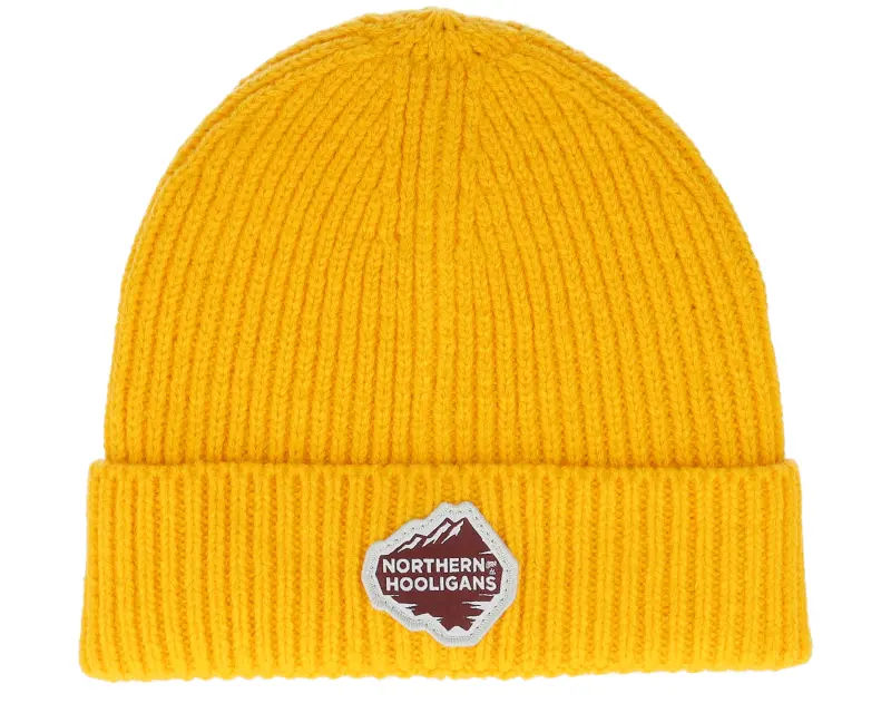 Northern Hooligans Mountain Beanie Gold Cuff online