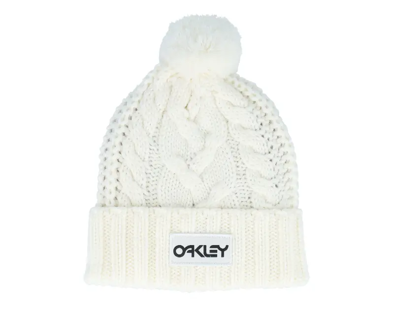 Oakley Harper Beanie Arctic White/Blackout Pom online