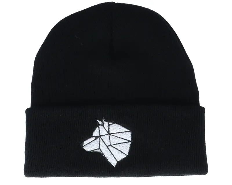 Origami White Paper Wolf Black Cuff online