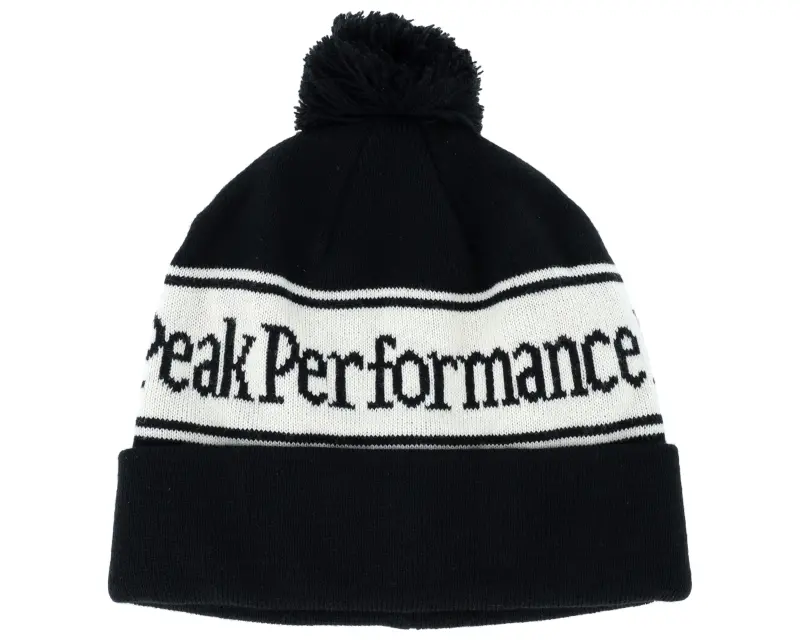 Peak Performance Pow Hat Black/Vintage White Pom online