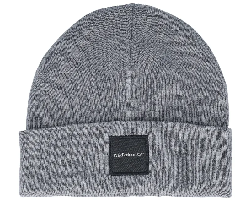 Peak Performance Switch Hat Med Grey Melange Cuff online