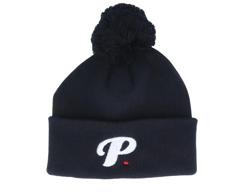 Period Period P Pom Pom Black Beanie online