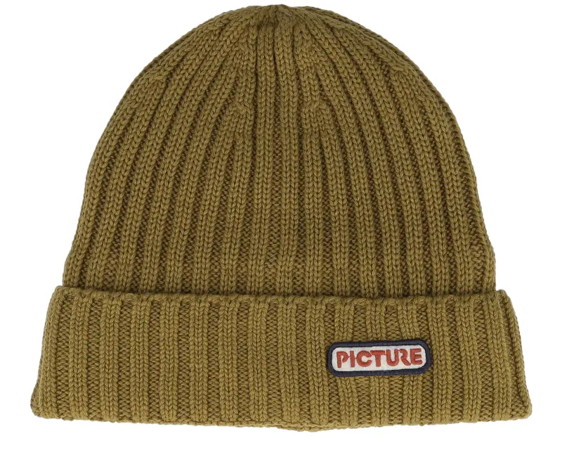 Picture Ship Beanie Army Green Cuff online