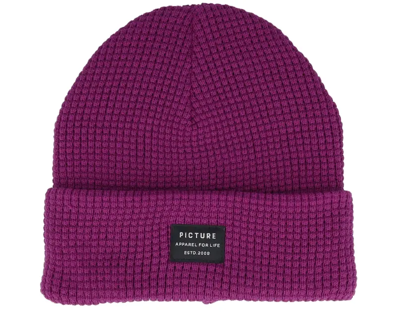 Picture York Beanie Purple Wine Cuff online